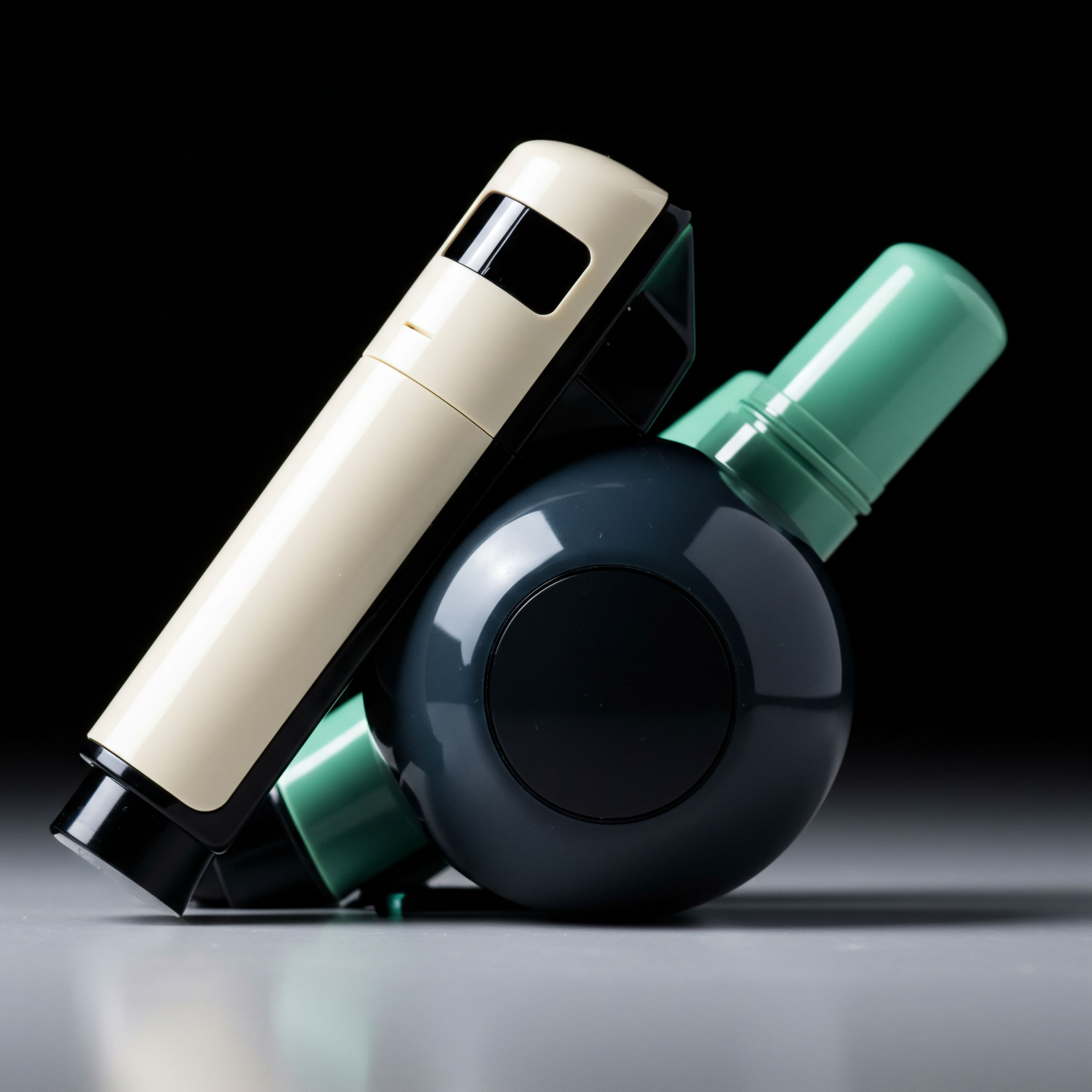 The composition features sleek, geometric objects suggestive of optimized collateral management primitives. The beige and dark gray spheres and cylinders evoke stacked liquidity pools or collateralized debt positions underpinning decentralized finance settlements. This visual metaphor relates to the delicate balance required for maintaining delta-neutrality across complex structured products like crypto options. Precise alignment mirrors the necessity of low slippage execution in automated market maker interactions. The interplay of form suggests cross-margining effectiveness against volatile digital asset valuations, essential for mitigating basis risk inherent in perpetual swaps and exotic derivatives valuation models. Managing this portfolio complexity requires sophisticated algorithmic governance.